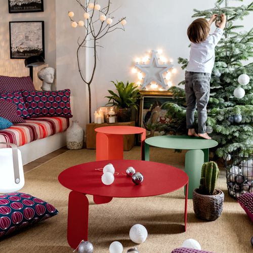 Juego de mesitas BEBOP con temas navideños