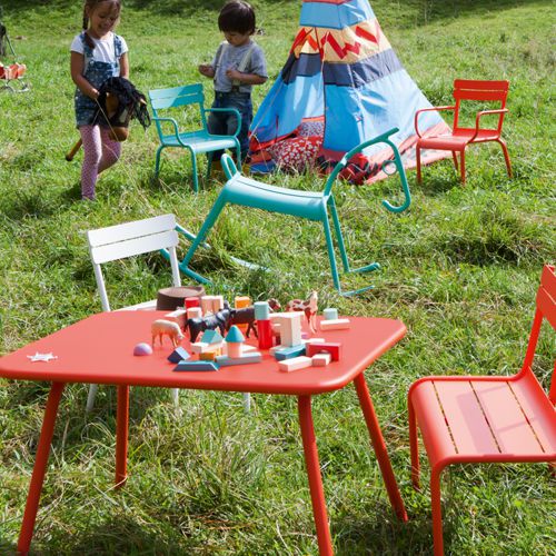 Muebles de jardin para niños banca duraderos y de colores vivos Luxembourg Kids