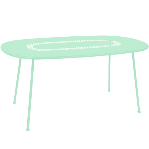 FE-5762 LORETTE mesa ovalada 160x90